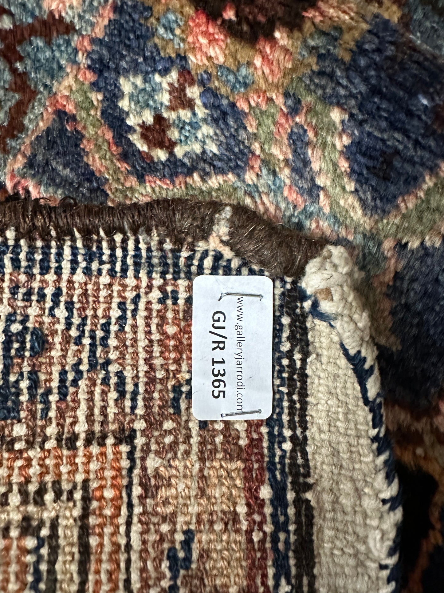 Handgeknüpfter Perser Orientteppich: Antiker Malayer Läufer 360x88cm