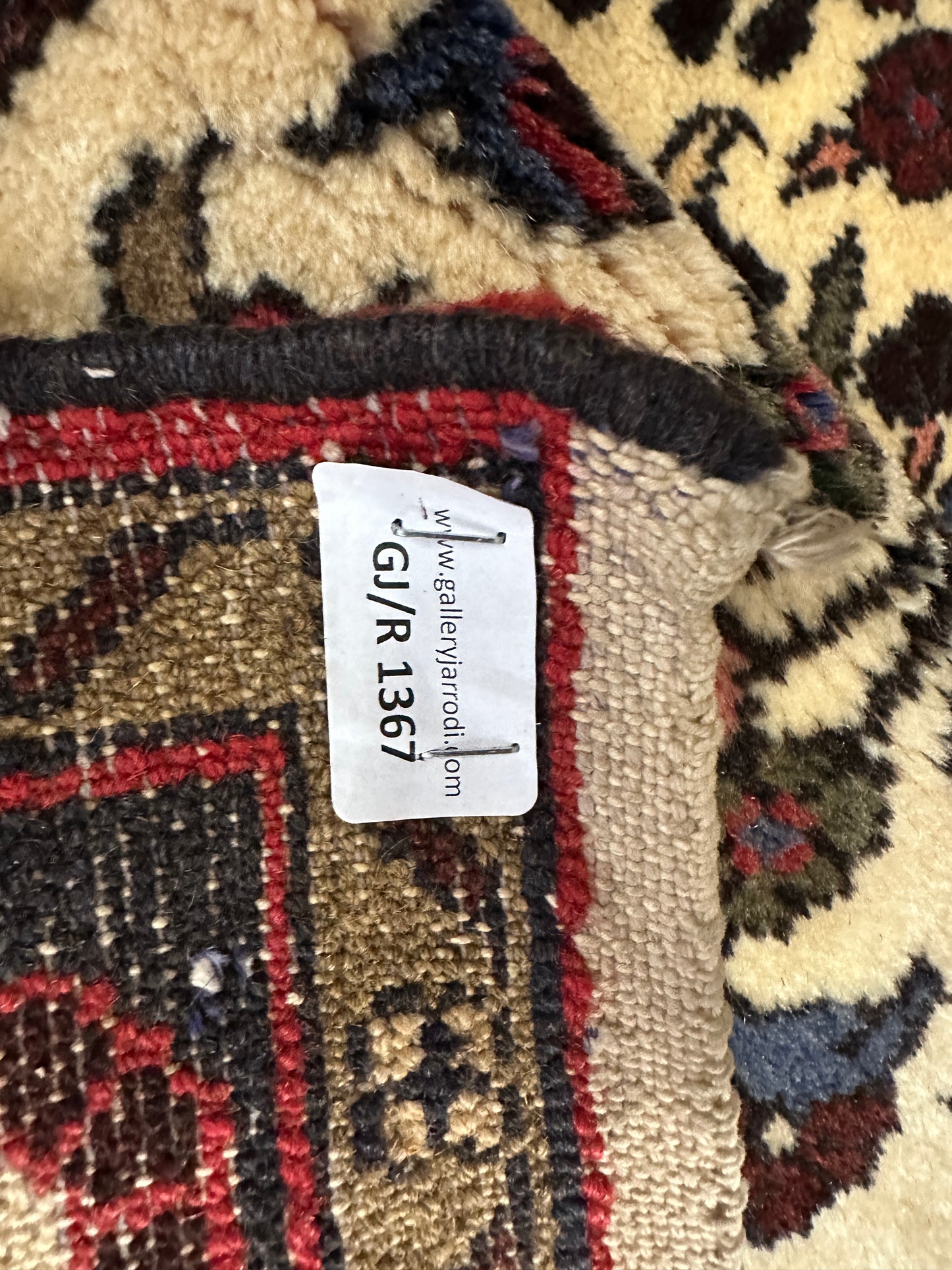 Handgeknüpfter Perser Orientteppich: Mehrewan Läufer 383x80cm