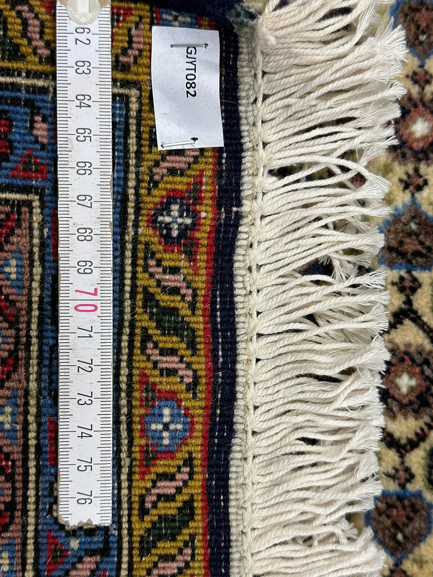 Handgeknüpfter Perser Teppich Täbriz 240x195cm – Mahi Muster