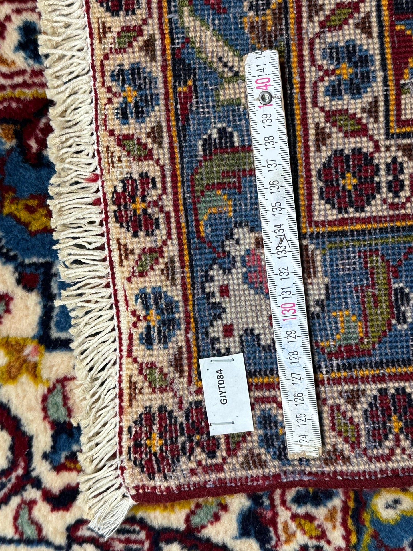 Handgeknüpfter Perser Teppich Keschan Kork Fein 395x290 cm