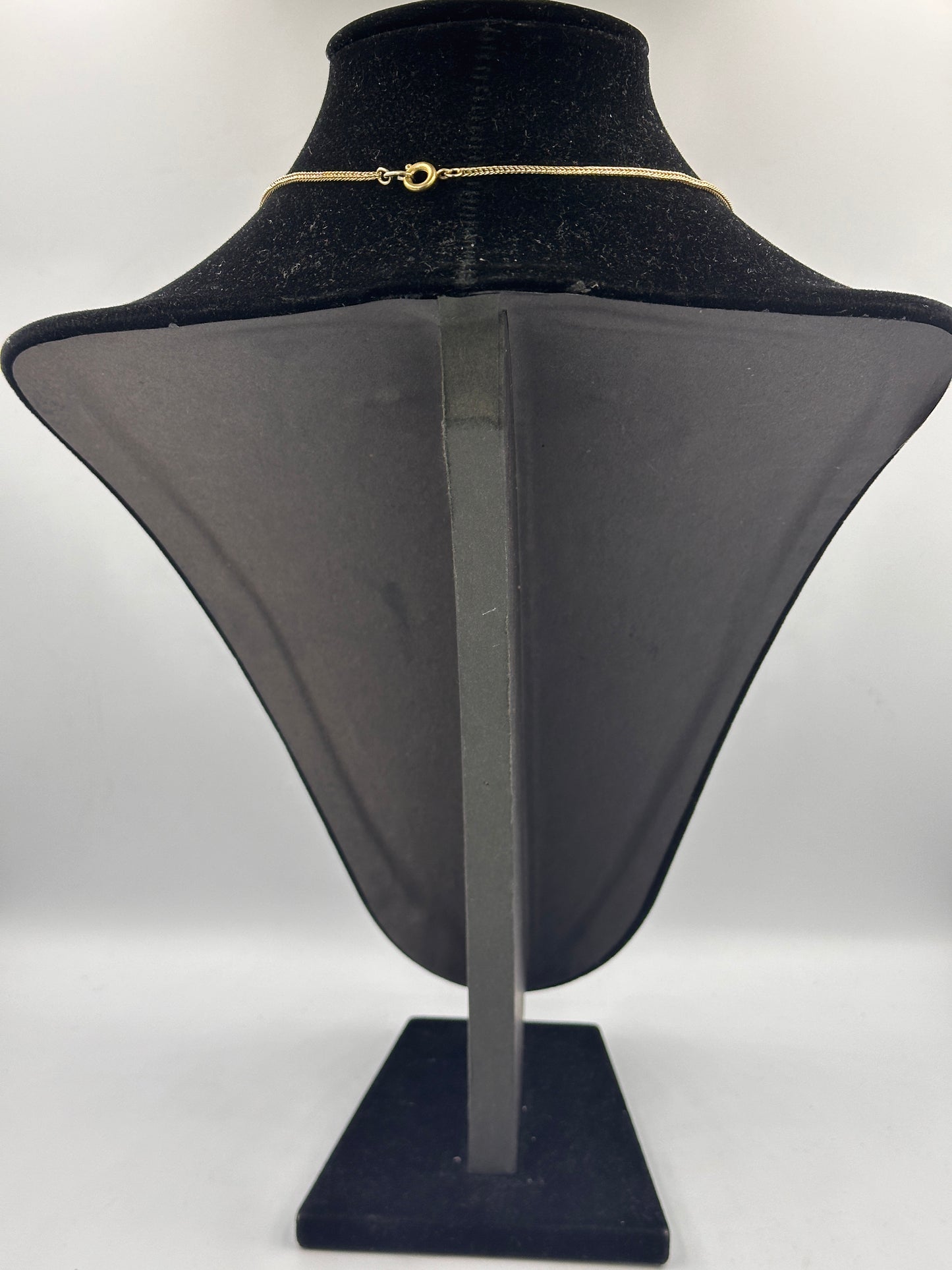 Schlichte Lange Halskette Vergoldet