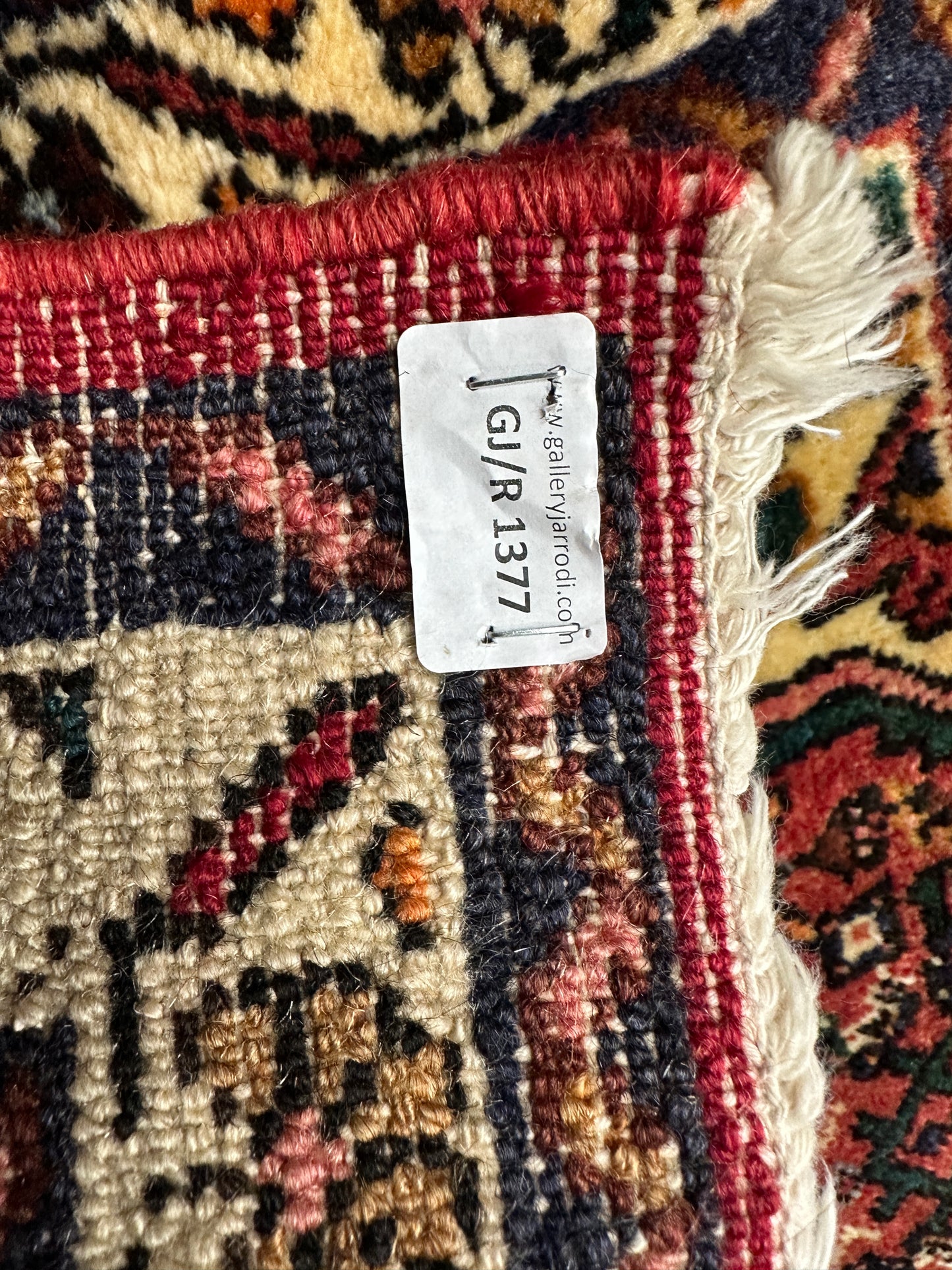 Handgeknüpfter Perser Orientteppich: Hamadan Läufer 390x81 cm