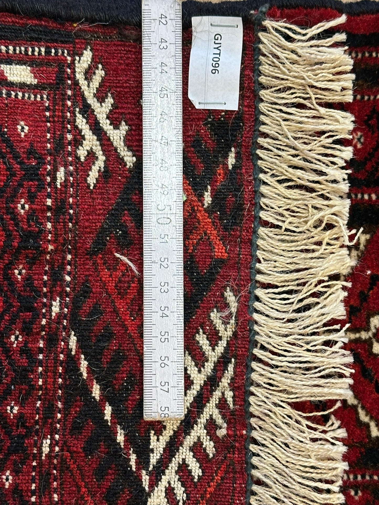 Handgeknüpfter Buchara Teppich 172x130 cm – Jomut Wolle mit Seide