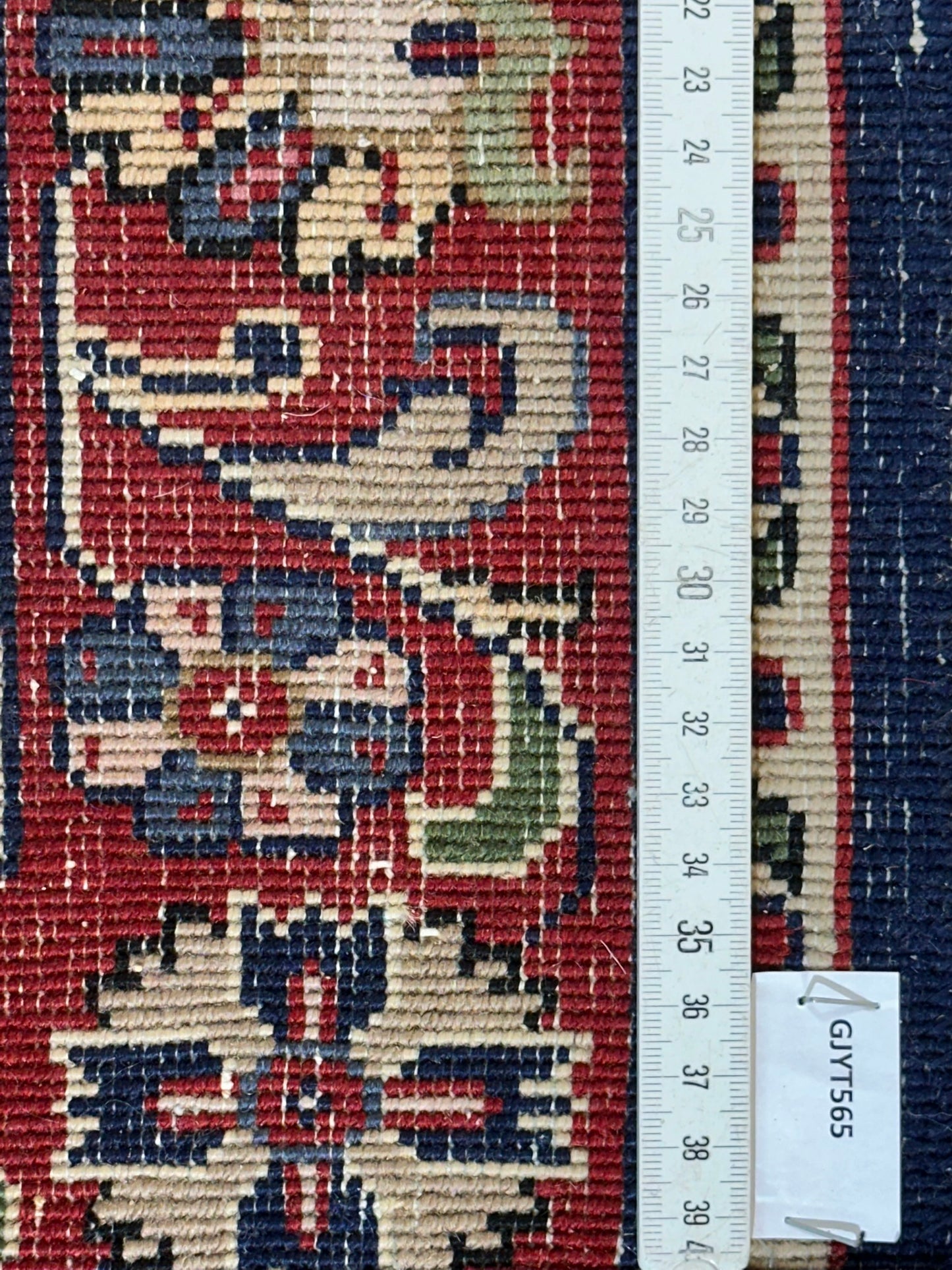 Orientteppich handgeknüpft Sarough läufer 325x60 cm
