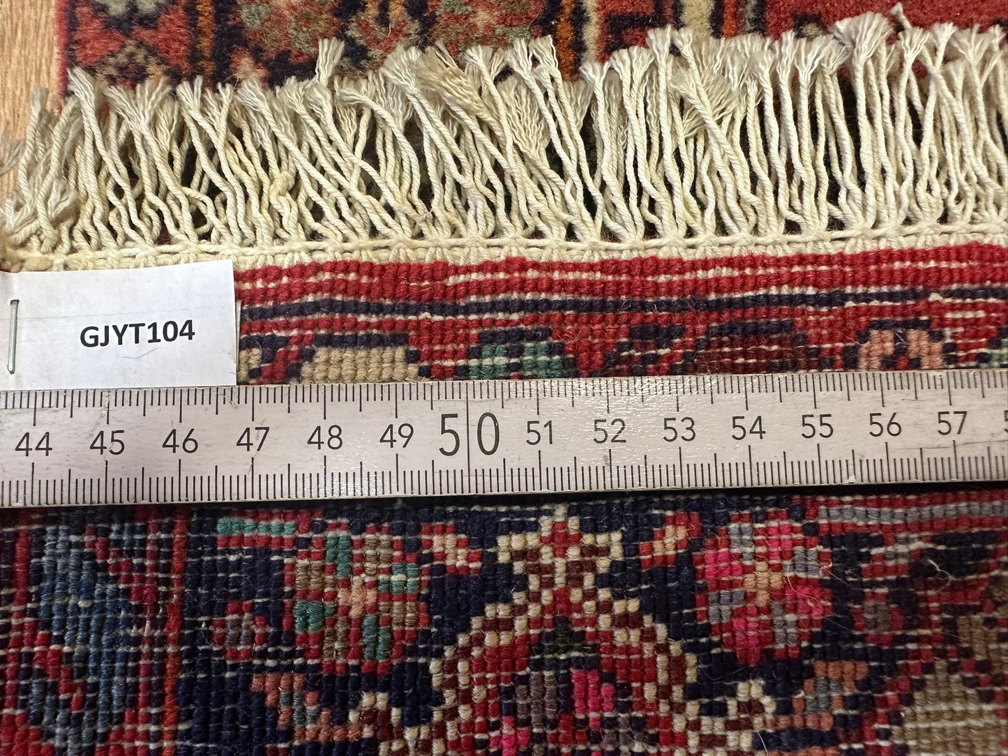 Handgeknüpfter Perser Teppich Bidjar 126x74 cm – Goltog Muster