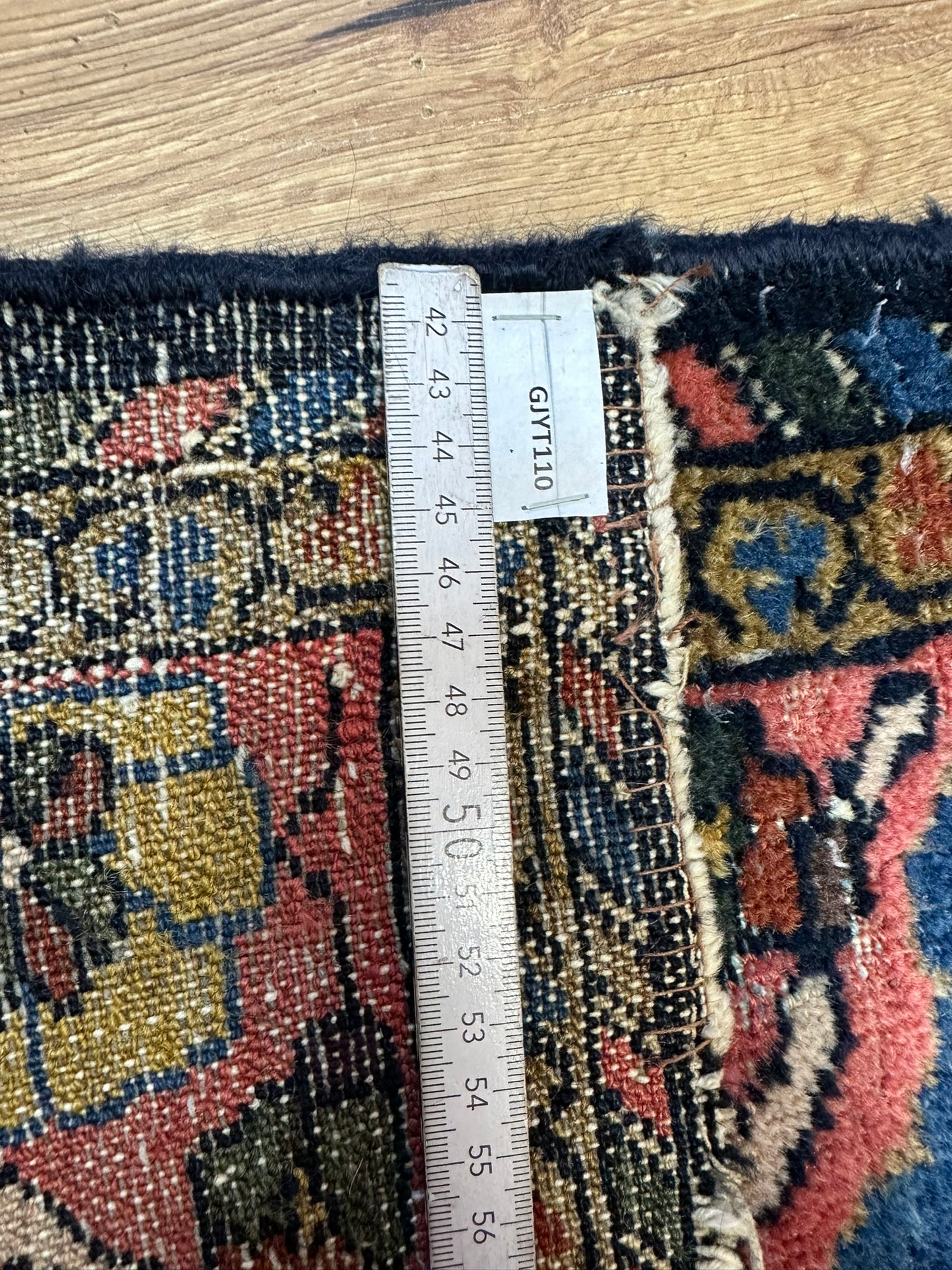 Handgeknüpfter Antiker Teppich Malayer 203x137 cm – Naturfarben