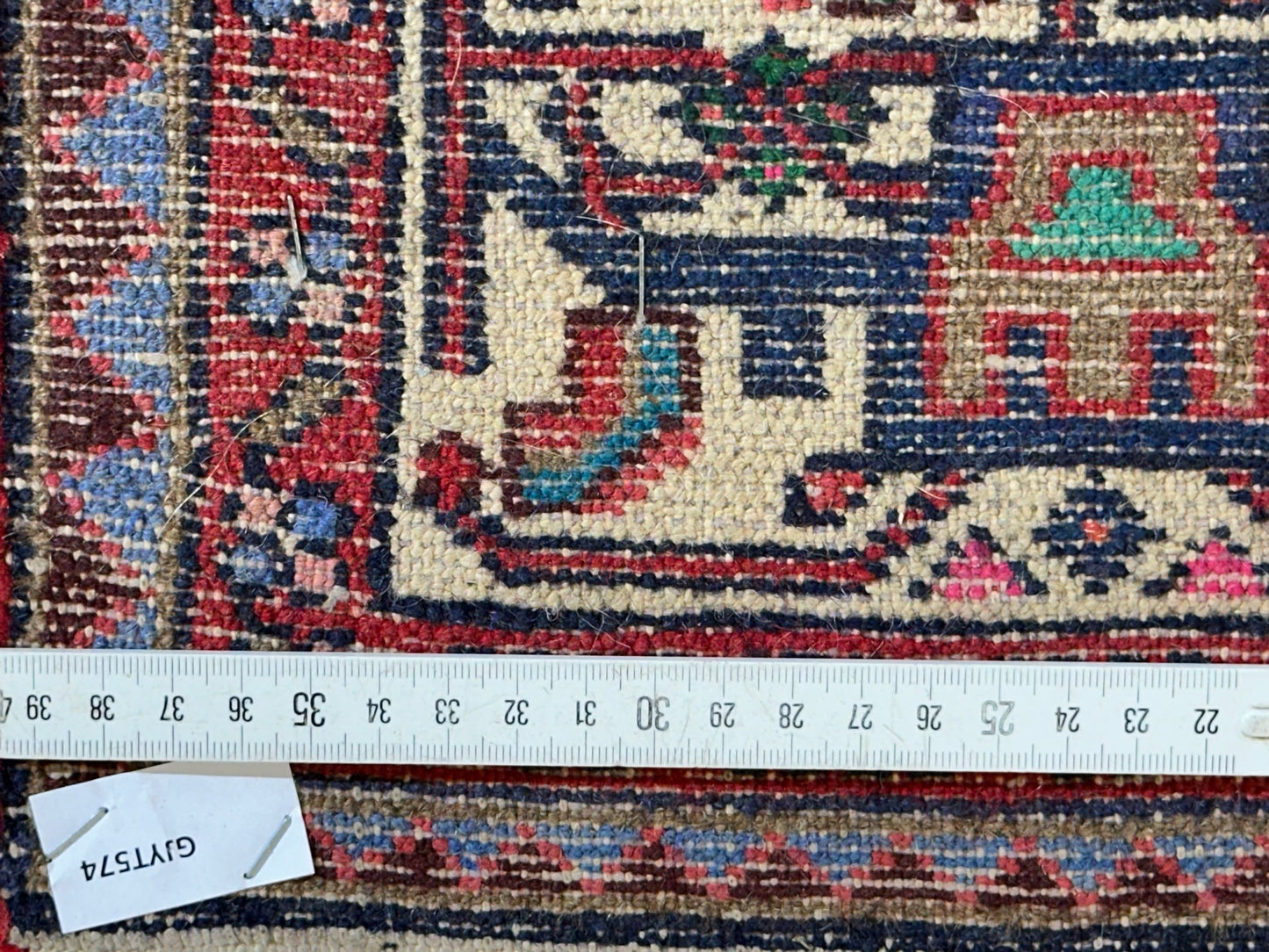 Orientteppich handgeknüpft Senneh Bidjar 210x135 cm