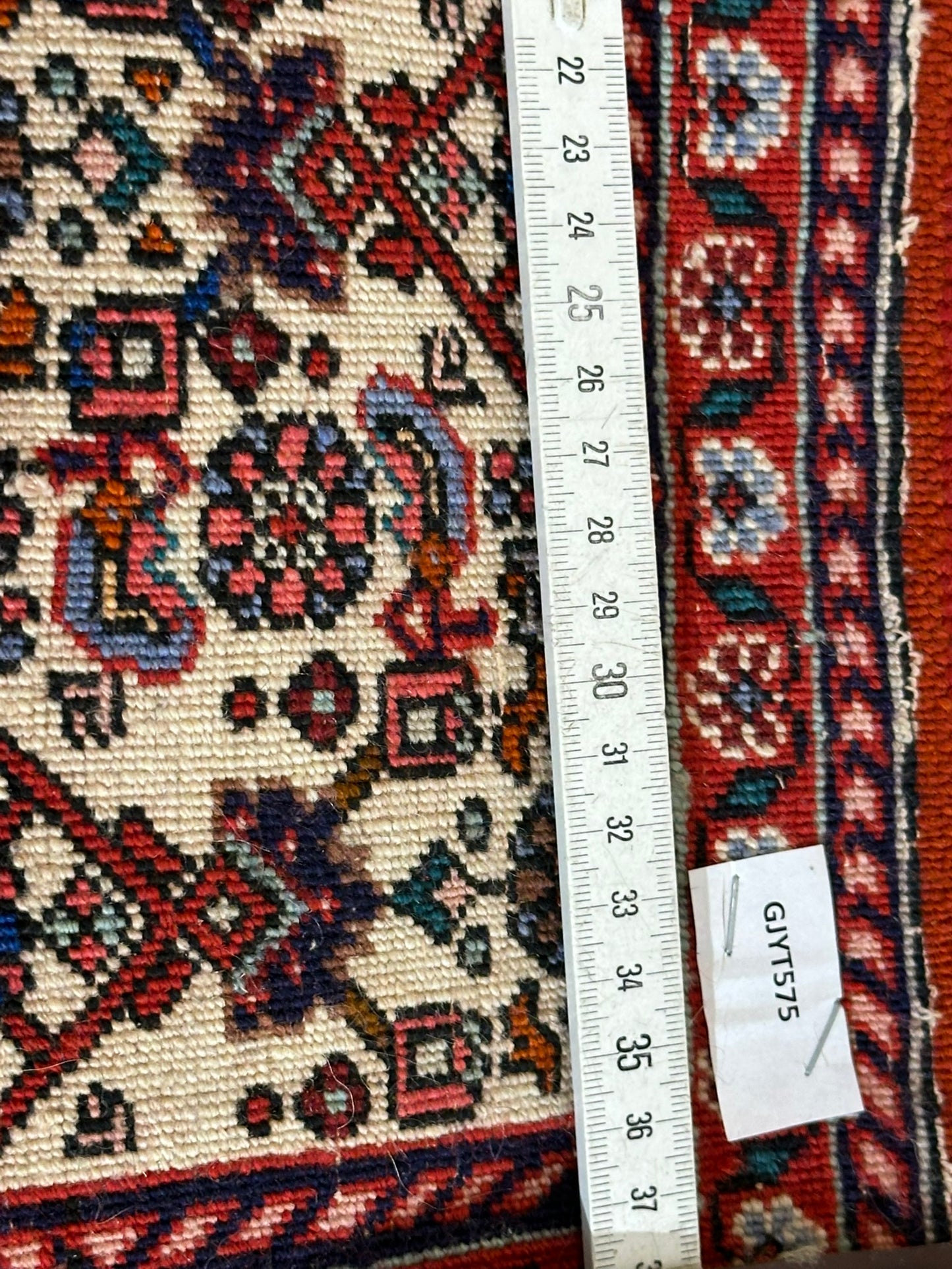 Orientteppich handgeknüpft Hamadan 85x75 cm