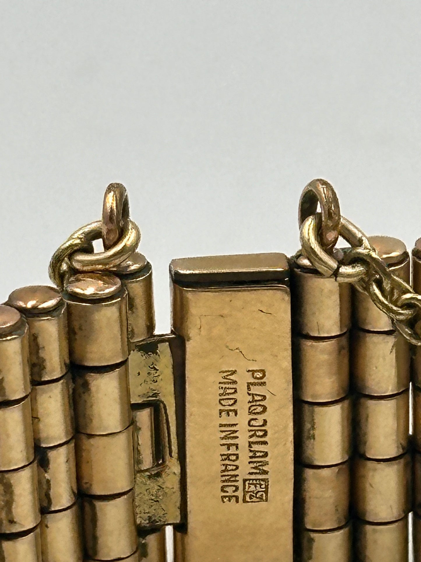 Vergoldetes Armband aus den 60er Jahren (Frankreich)