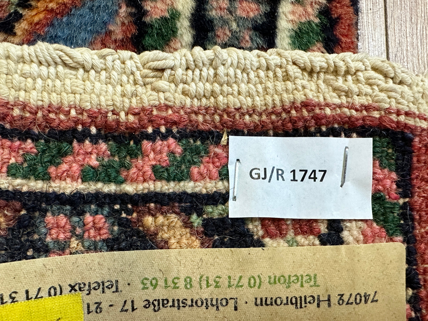 Handgeknüpfter Perser Orientteppich - Mehrewan, 85x65cm