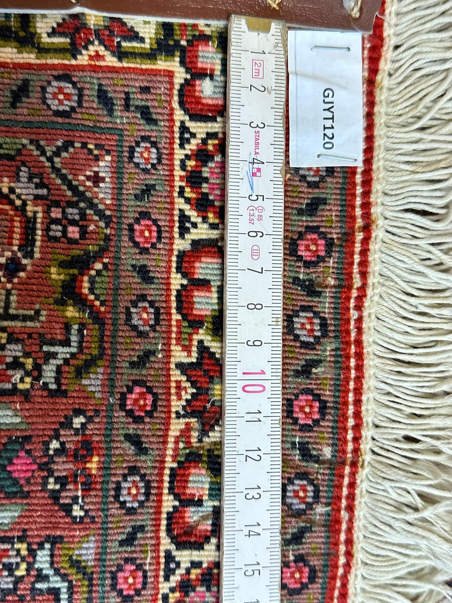 Orientteppich handgeknüpft Bidjar 67x52 cm Medallion