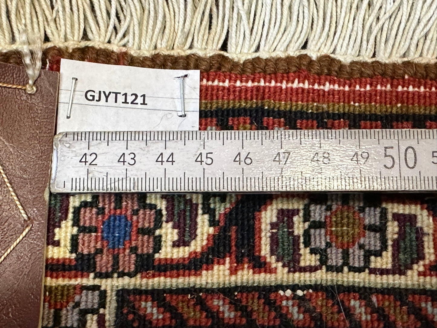 Orientteppich handgeknüpft Bidjar 70x50 cm Medallion