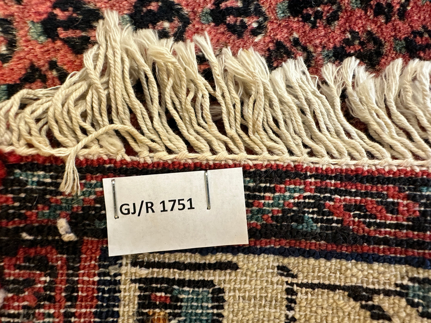 Handgeknüpfter Perser Orientteppich - Sarough Mir, 86x66cm