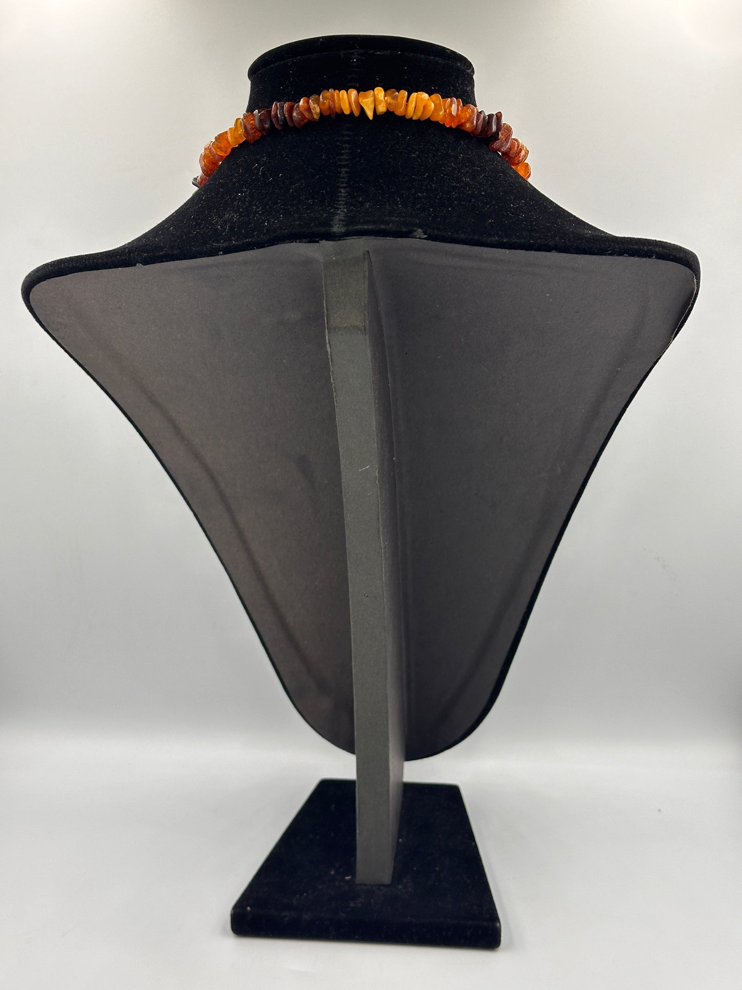 Bernstein Halskette Endlos in verschiedenen Farbtönen