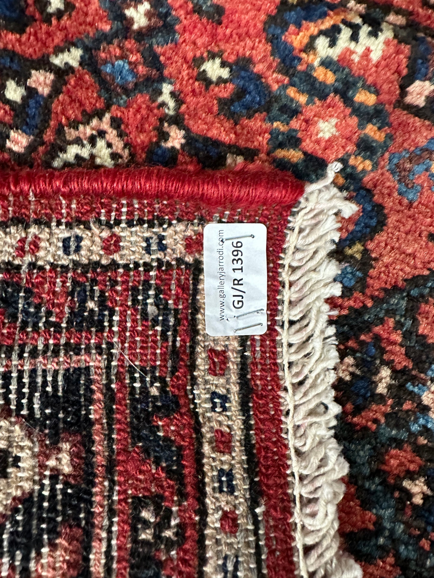 Handgeknüpfter Perser Orientteppich Hamadan Läufer 414x112cm