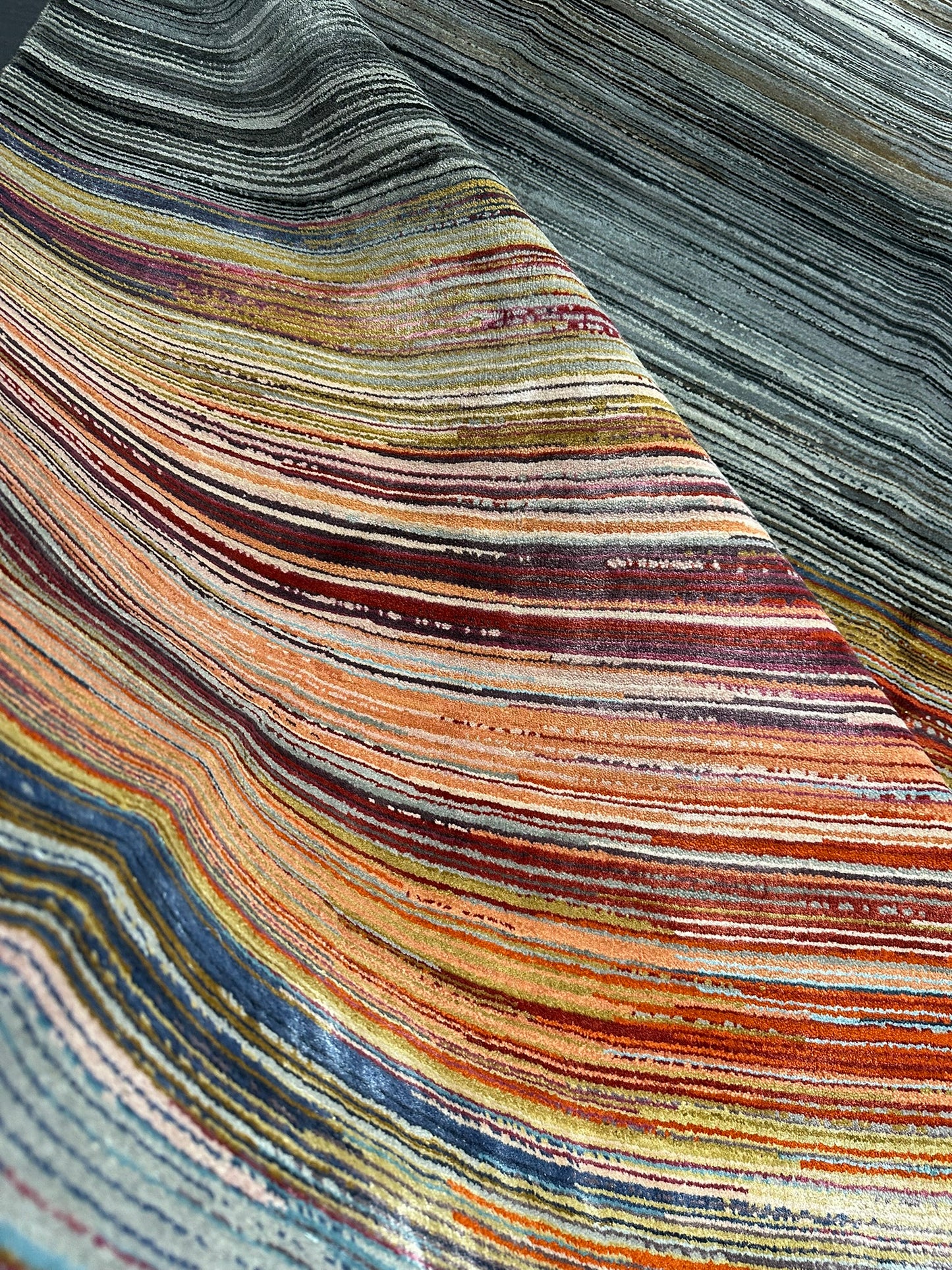 Orientteppich handgeknüpft 306x244 cm Gabbeh Teppich