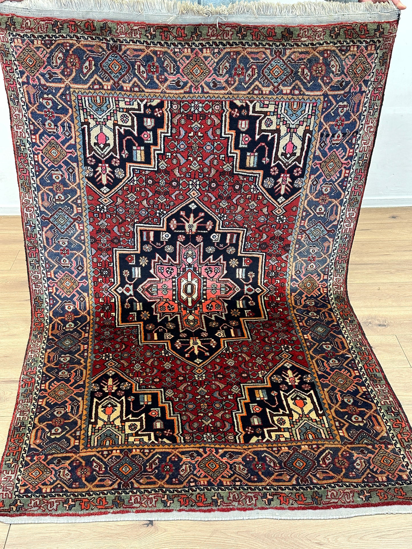 Handgeknüpfter Perser Orientteppich Goltogh 208x128cm