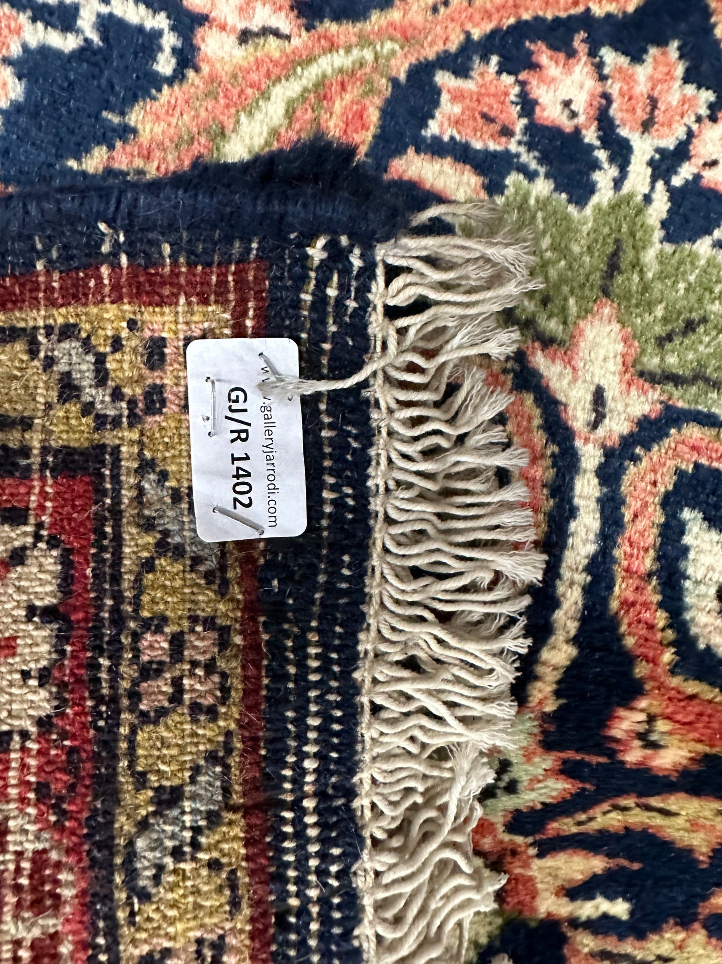 Handgeknüpfter Perser Orientteppich Sarouck Mahal Läufer 305x75 cm