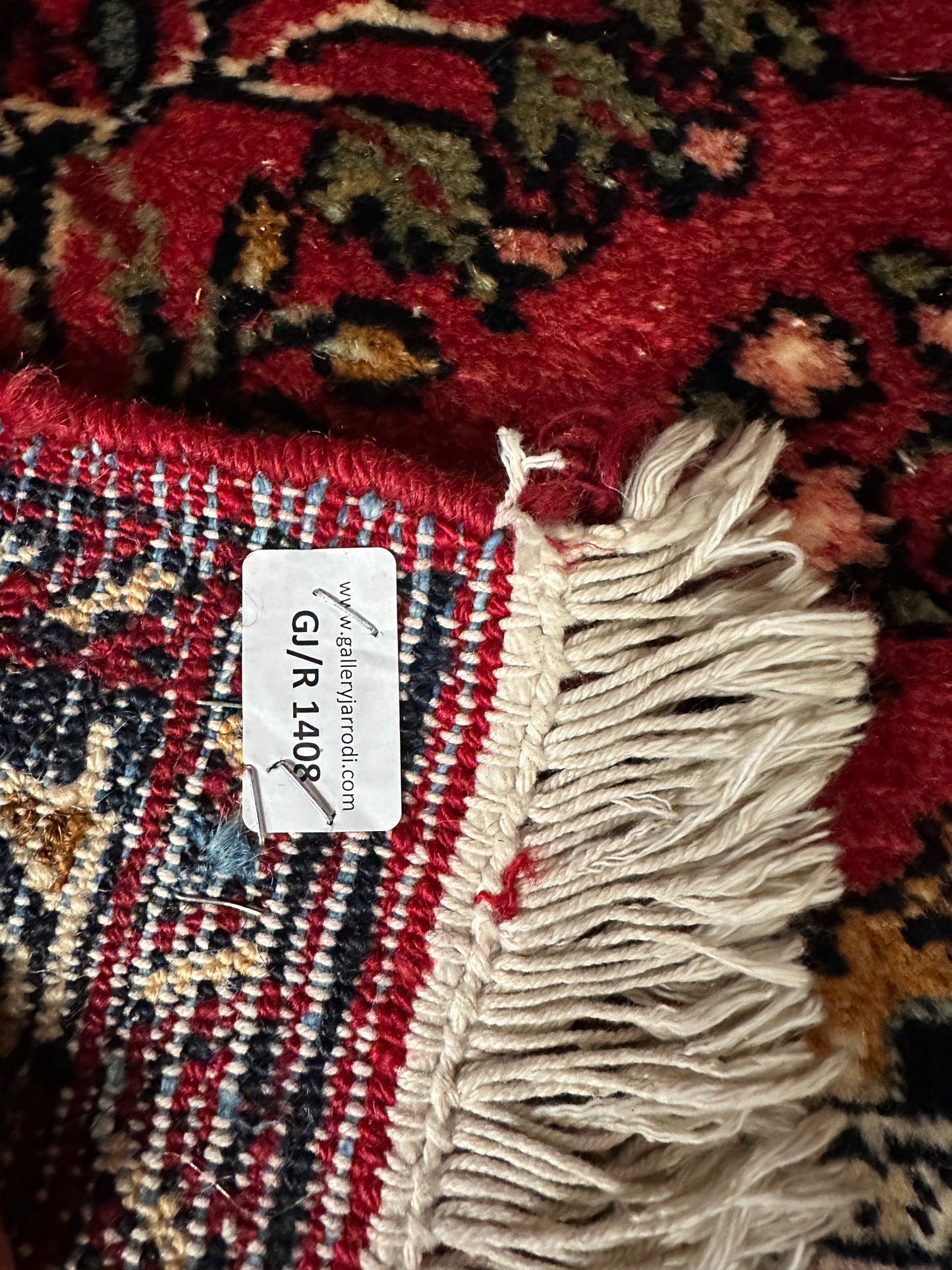 Handgeknüpfter Perser Orientteppich Mehrewan Läufer: 205x84 cm