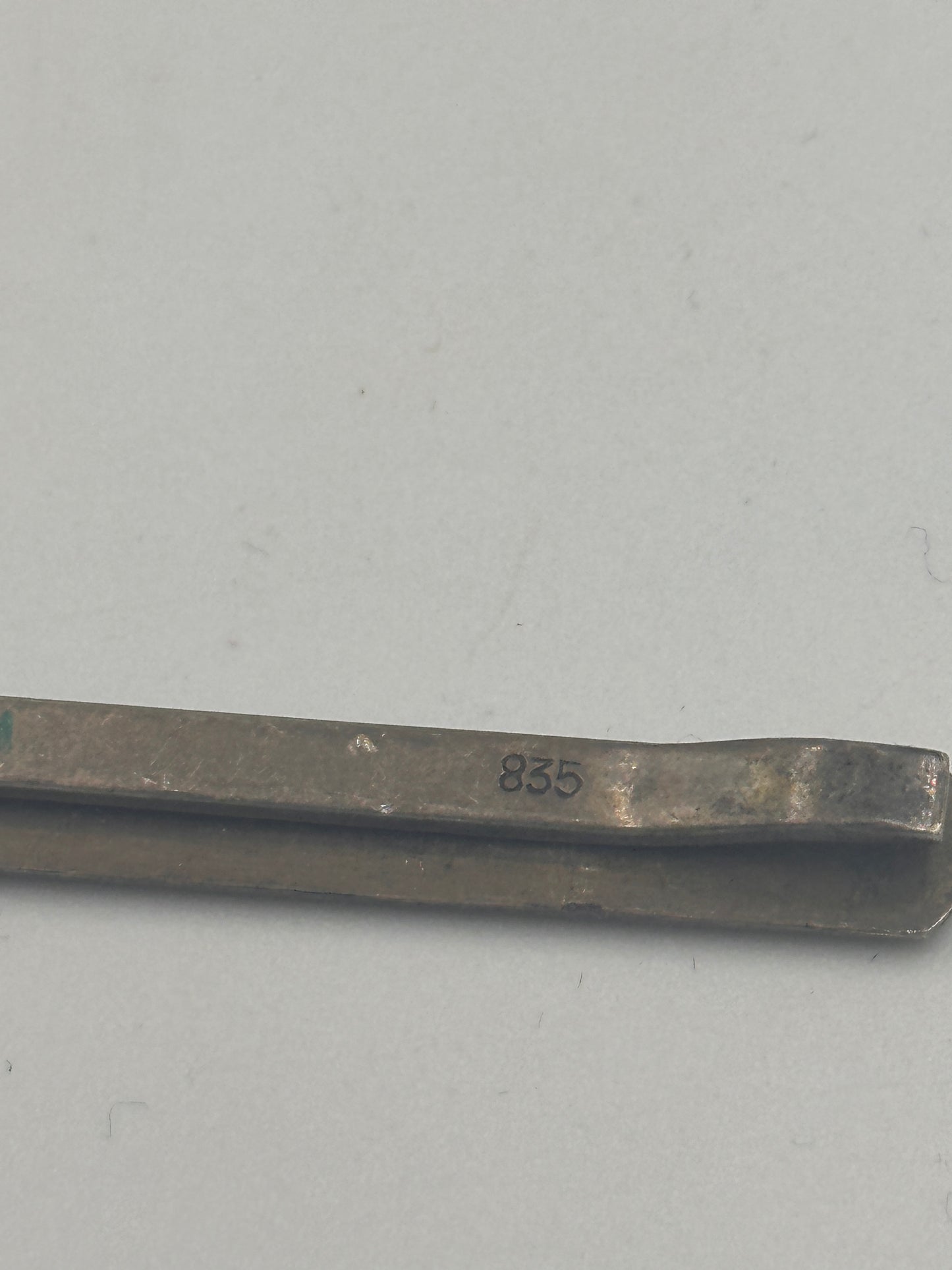 Antiker Krawattenklammer 835 Silber