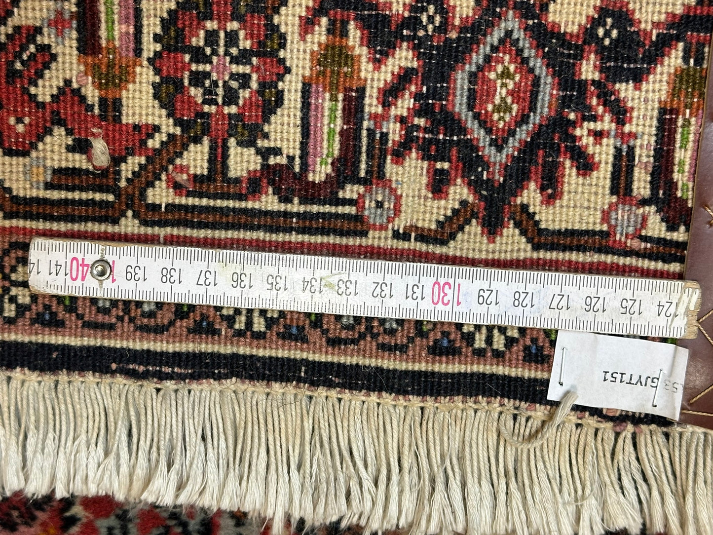 ientteppich handgeknüpft 142x84 cm Bidjar Medaillon