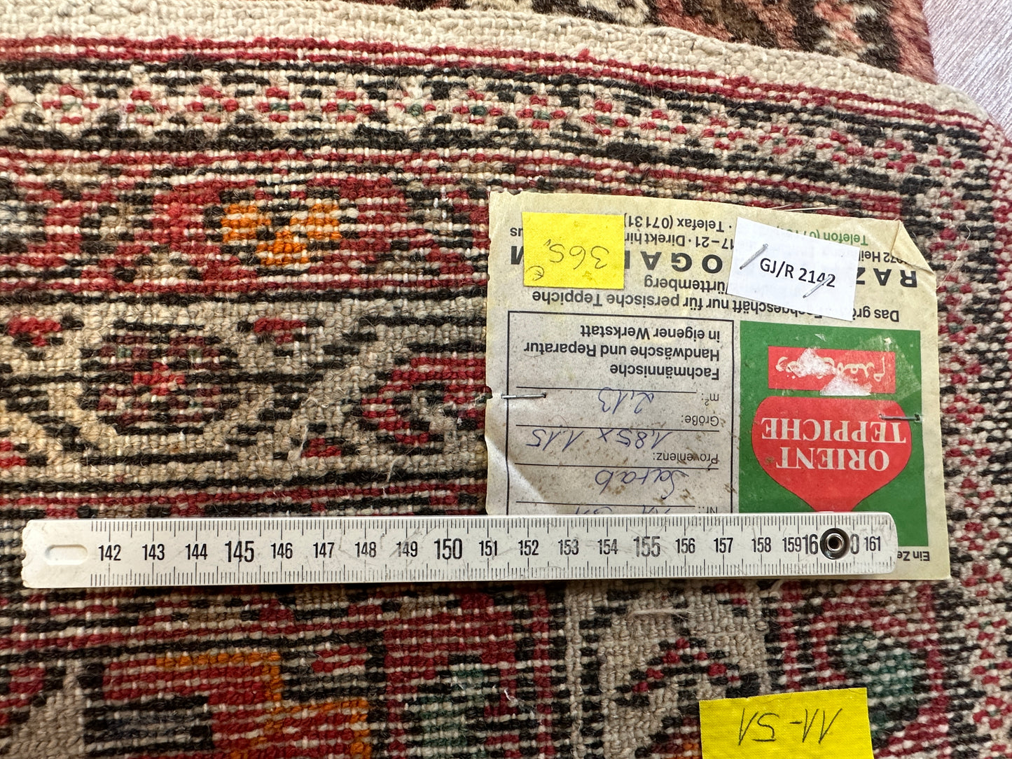 Handgeknüpfter Perser Orientteppich Sarab 180x110 cm