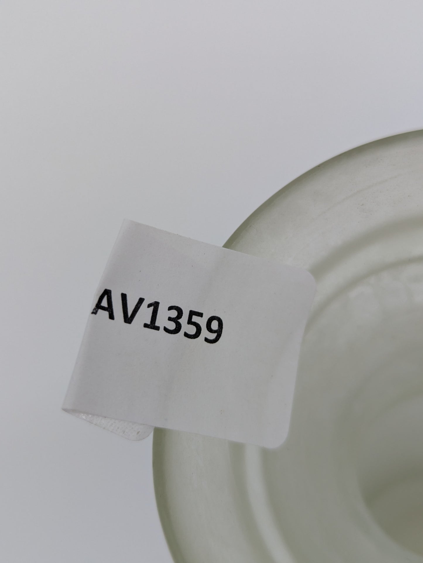 CCAA Studioglas Vase Köln signiert Designglas römischer Stil Blumenvase