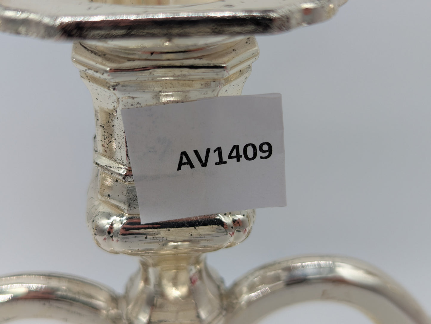 Kerzenhalter Kerzenständer versilbert 5-Flammig Vintage West Deutschland