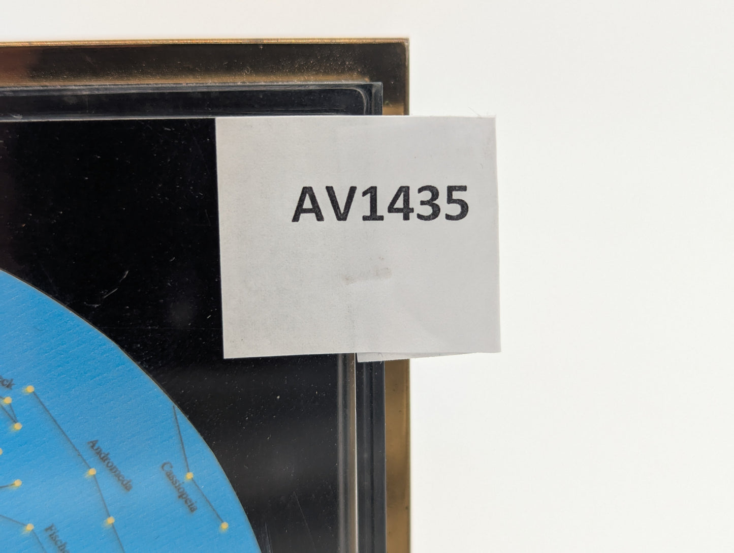 Tischuhr Uhr im Sternbilder Design Vintage Astronomie Astrologie Quarzwerk