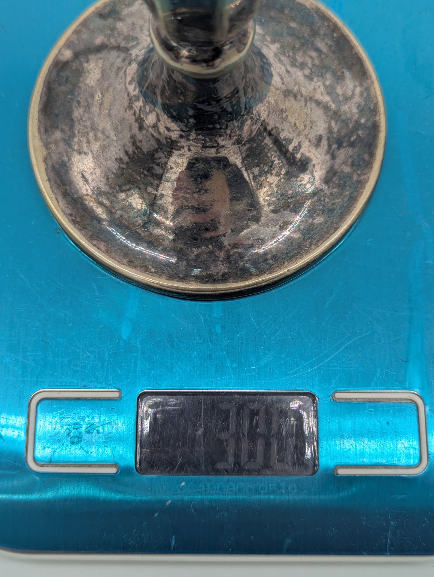 Paar Vasen Blumenvasen versilbert EPNS Stanqual mit Blütenrand Vintage