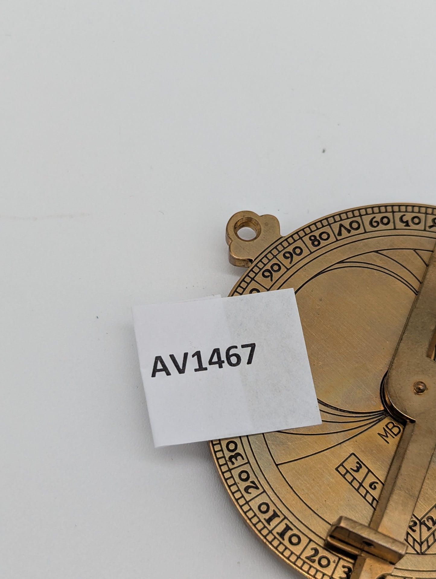 Astrolabium Messing MXH Oxford Astrologie Vintage Messinstrument