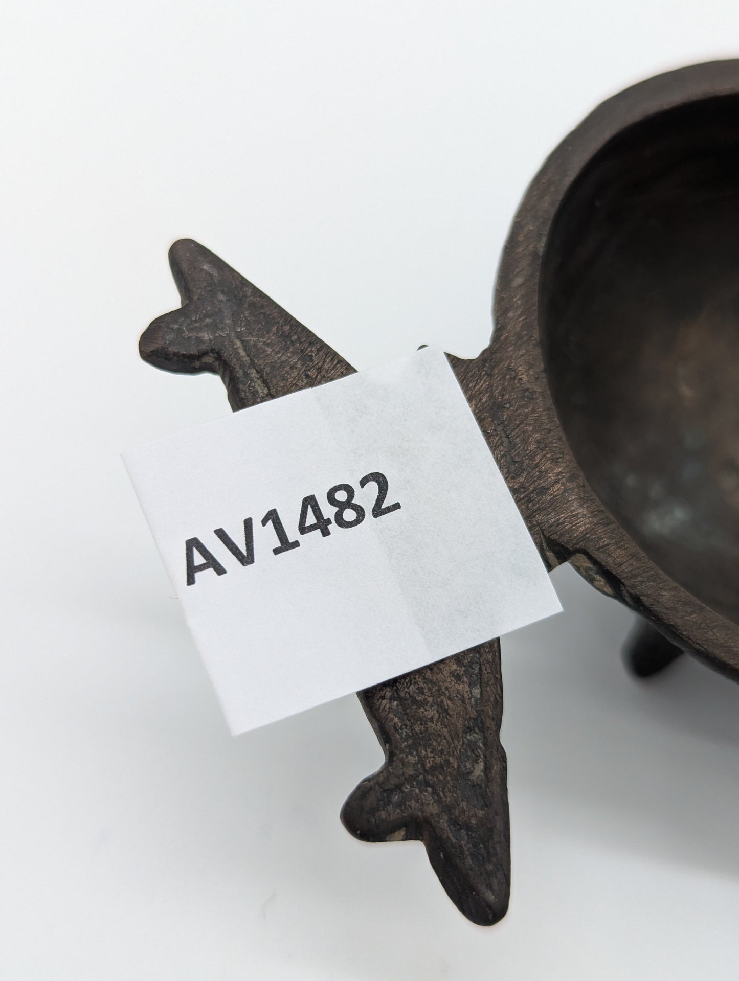 Antike islamische Bronze Öllampe 11 Jh. Mittelalterliche Lampe