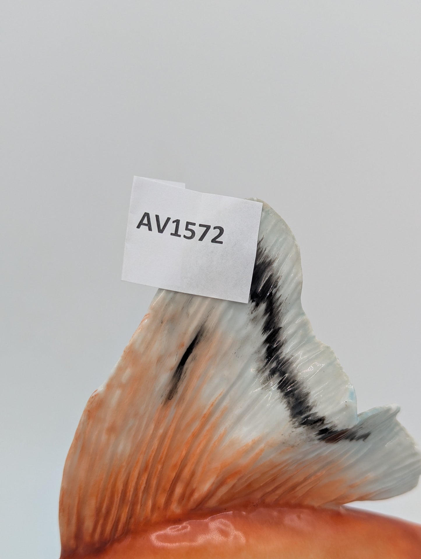 Rosenthal Goldfisch Figur Fritz Heidenreich Porzellan handbemalt Skulptur