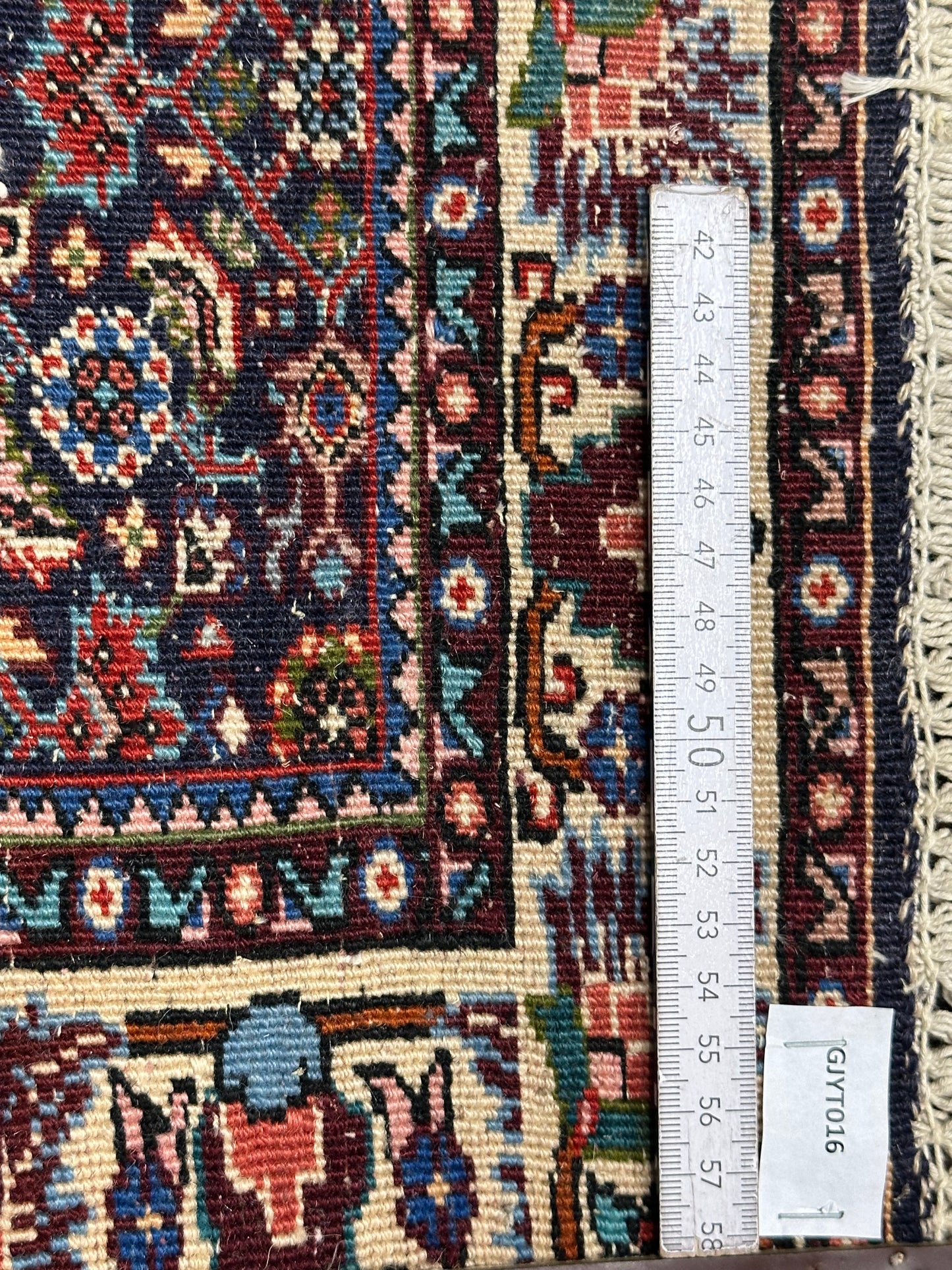 Orientteppich handgeknüpft Bidjar Medaillon Wolle 133 × 92 cm