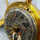 Luxus Seltene Taschenuhr 18K Gold Tascheuhr Adam & Eva 1949