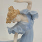 Schierholz Porzellan Schälchen Figurativ mit Ballkleid im Jugendstil