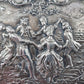Silber Schatulle 800er Silber mit Reliefarbeiten Rokoko