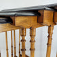 Antike Satztischreihe, Nest of Tables 4 Stück Höhe 73cm
