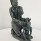 Edward C. Ndoro (geb. 1973) Afrikanische Verdit Skulptur mit Echtheitszertifikat