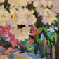 Ricky Damen Vereijken (geb. 1956) Ölgemälde Blumenstillleben 90x80cm