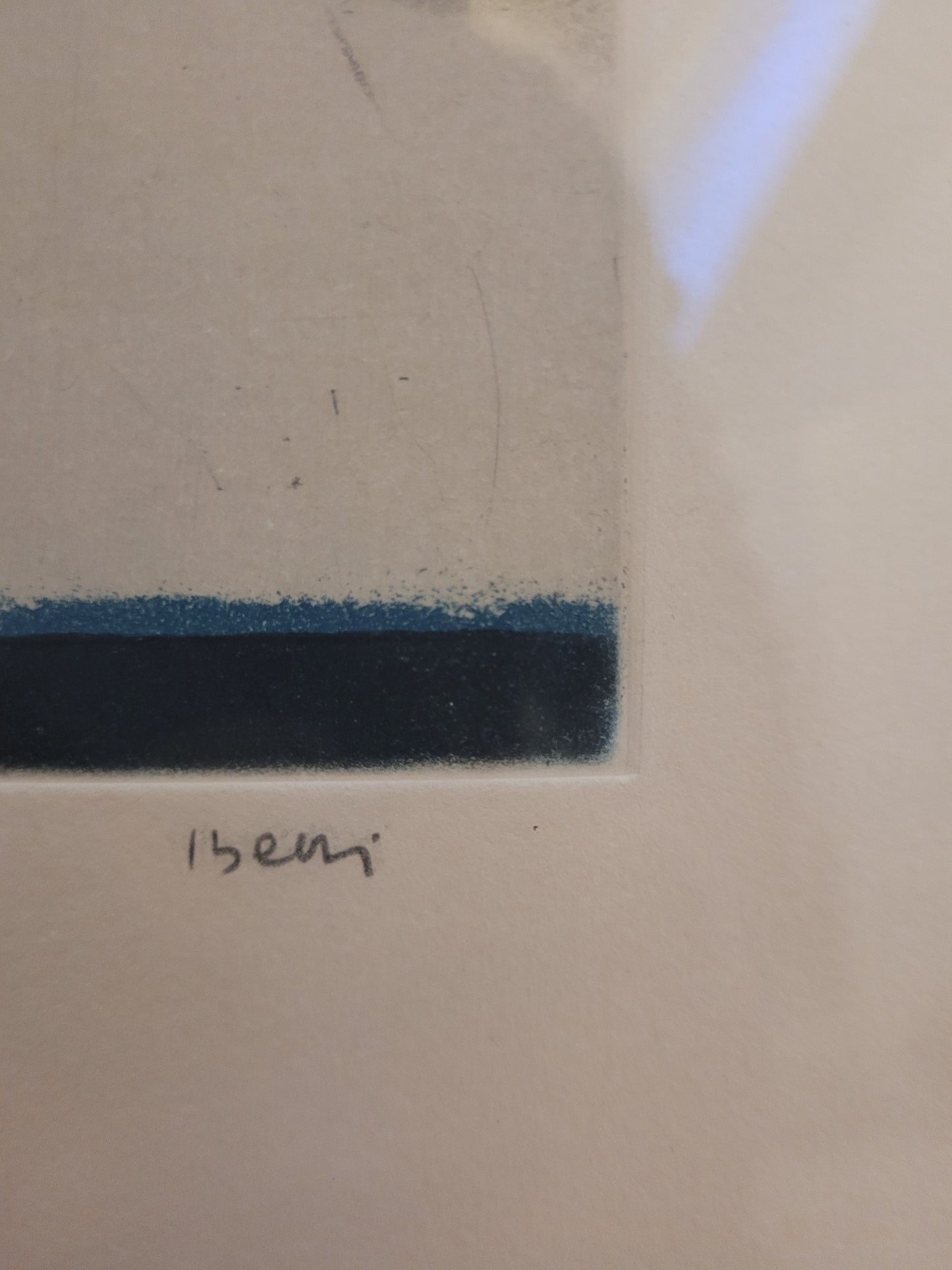 Ivan Bilibin Polychrome Lithographie unter Glas Signiert Nummeriert