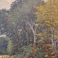 Deutsche Schule (1982) Handsigniert Sommerliche Waldlandschaft 62x82cm