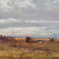 Deutsche Schule (XIX) Ölgemälde Landschaft um 1885, 28x40cm