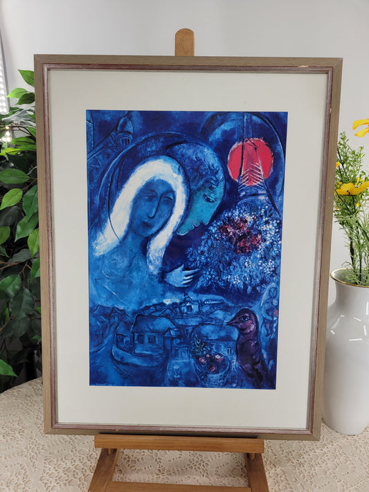 Marc Chagall (1887-1985) "Champs de Mars"  Hochwertiger Kunstdruck