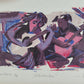 Original Lithographie Grafik (XX) "Gitorrendio"  Abstrakter Kubismus