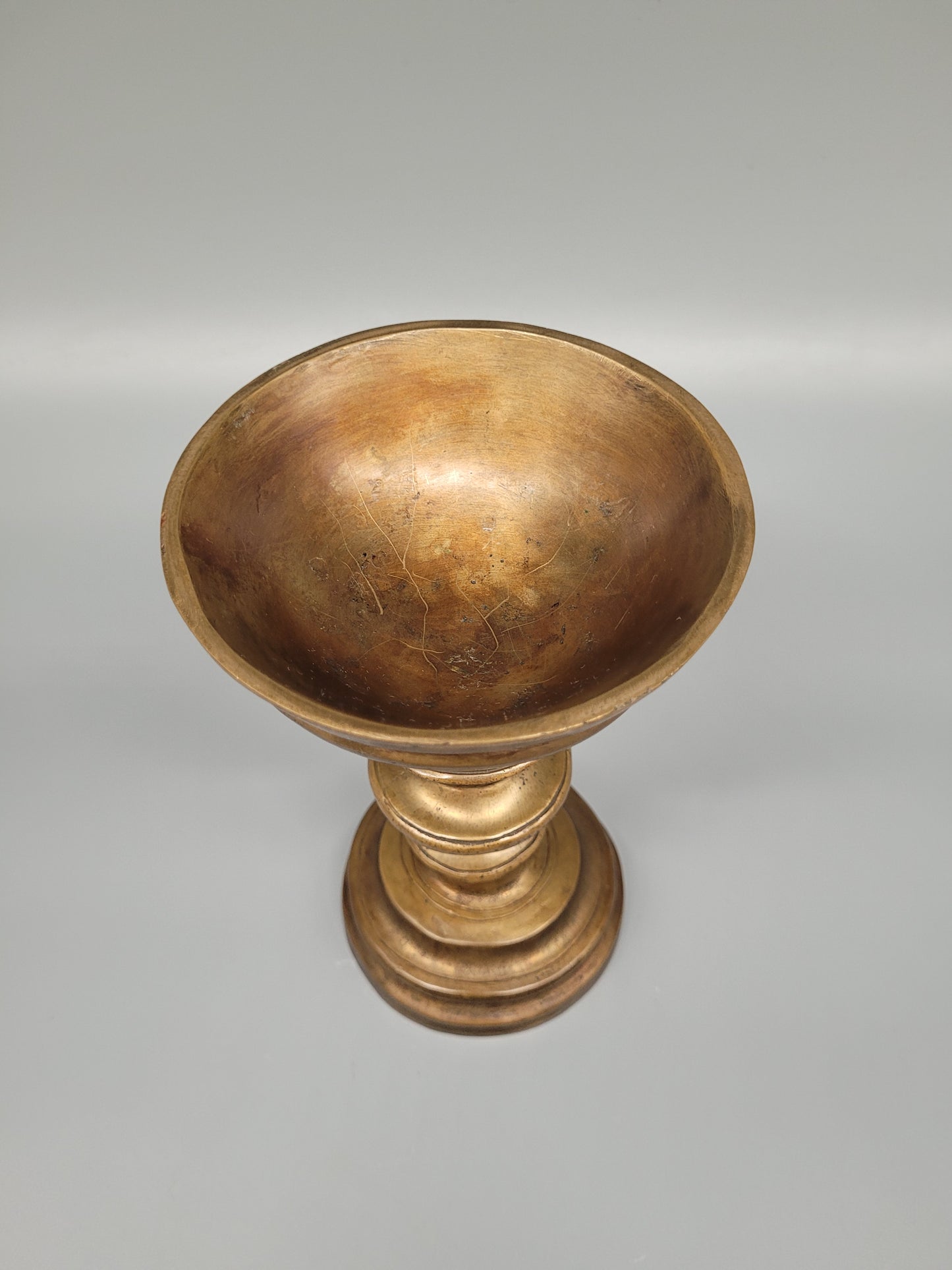 Antiker Massiver Bronze Kelch aus dem 1900 JH