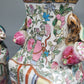 Antike China Porzellanvasen aus dem 19. Jahrhundert