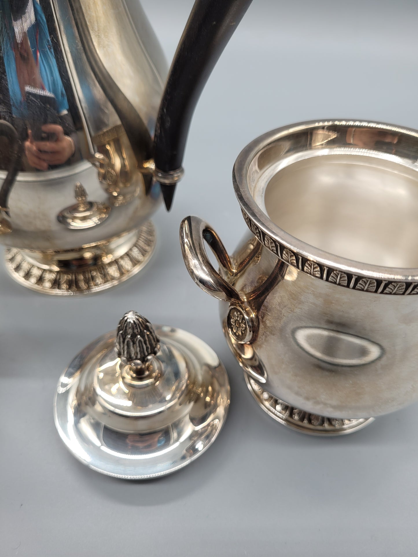 Christofle Silber Kaffee-Tee Service - Zeitlose Raffinesse