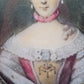 Antike Lumpenmaleri - Porträt einer Frau
