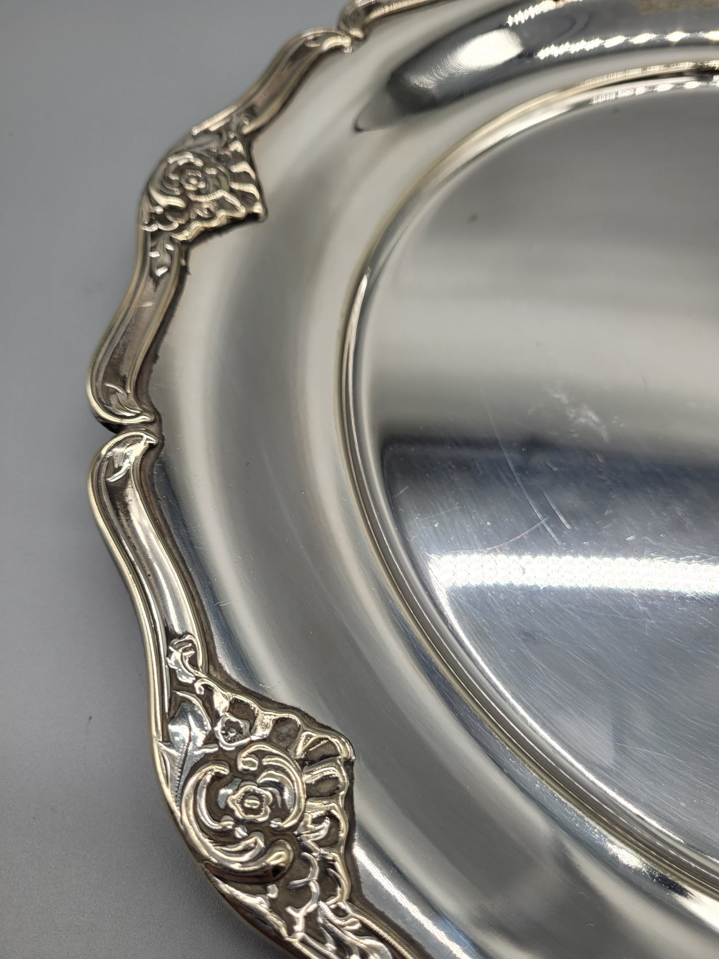 Antiker Silberteller